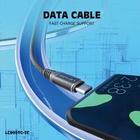 Gambar LENYES LC995 Data Cable Fast Charging 5.0A Type C to Type C Kabel Charger 1.2 meter dari LENYES INDONESIA Kota Administrasi Jakarta Pusat 3 Tokopedia