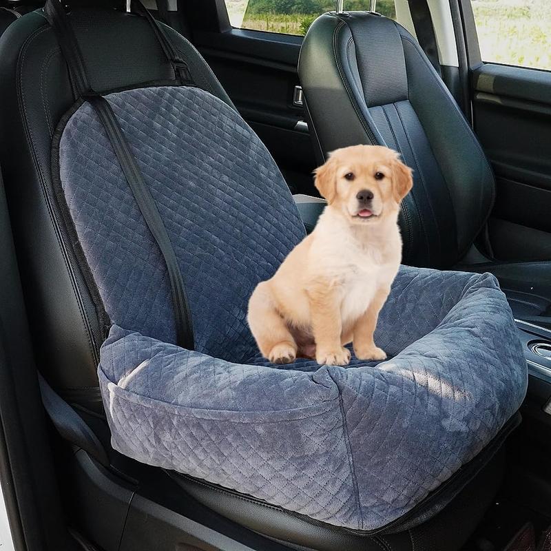 TikTok Shop Dog Car Seat is Safe and Comfore Dog Seat Travel Bed Luxury Dog Booster Seat for Front Seats Dog Car Seat for Small Medium Dog can be Disassembled