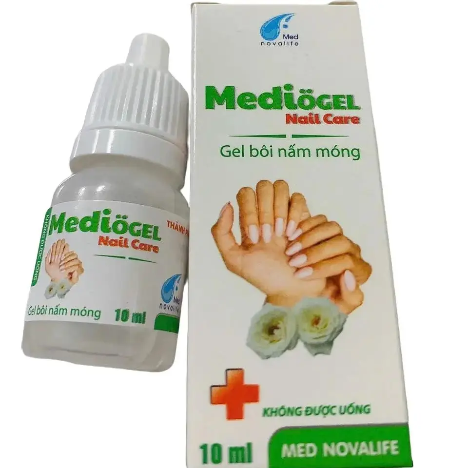 Lọ Gel bôi trị nấm da, móng, tóc, lang ben, nhạy cảm, da, loại nấm - Mediocel gel nấm 10ml