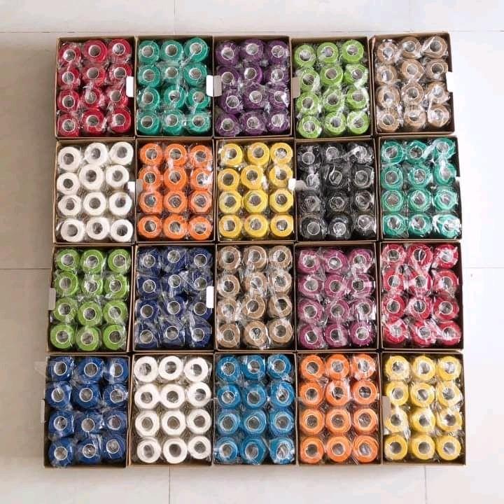 hộp 30,24,48,60,96 cuộn băng keo thể thao ,băng quấn cổ chân ,cổ tay bản 5cm băng keo sunon