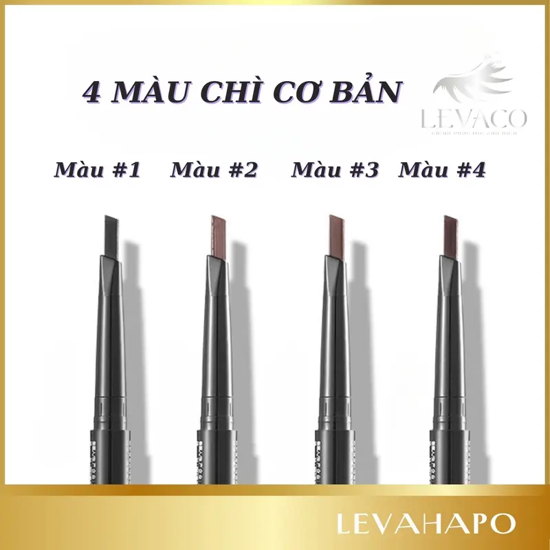 Chì Kẻ Mày Trang Điểm  2 đầu chải mày Dụng Cụ Làm Đẹp Makeup Chăm Sóc Sắc Đẹp Vẽ Lông Mày-CKM06 0