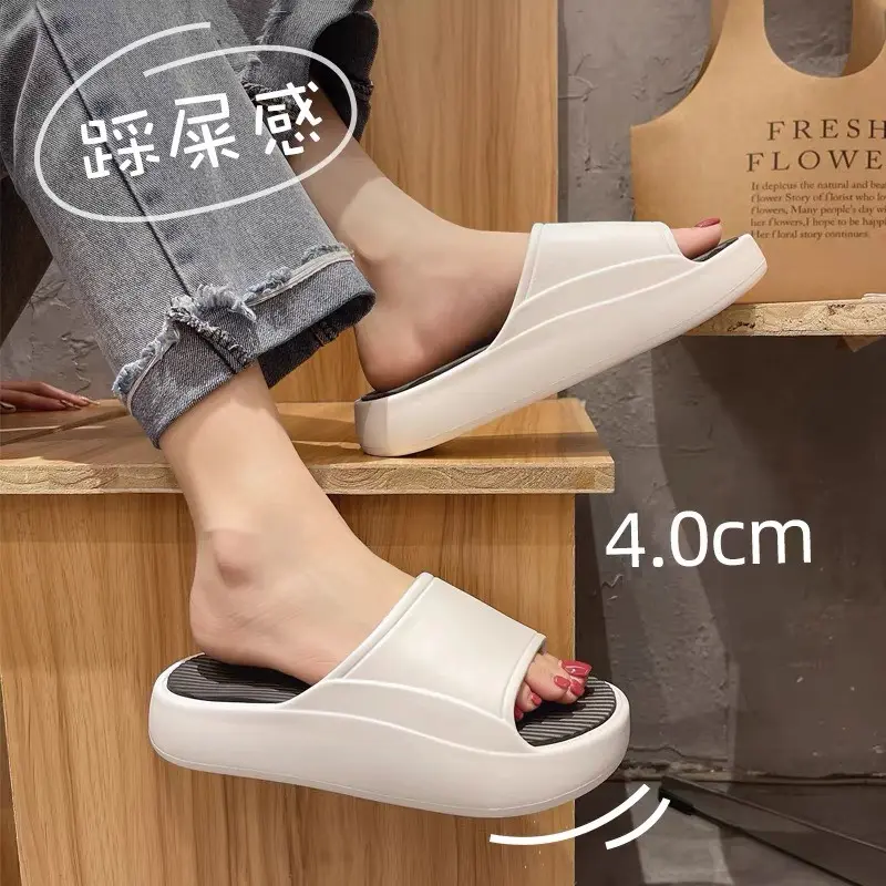 Dép unisex nam nữ bánh mì siêu êm DéP Slipper Women Dép Lê Có Quai 2