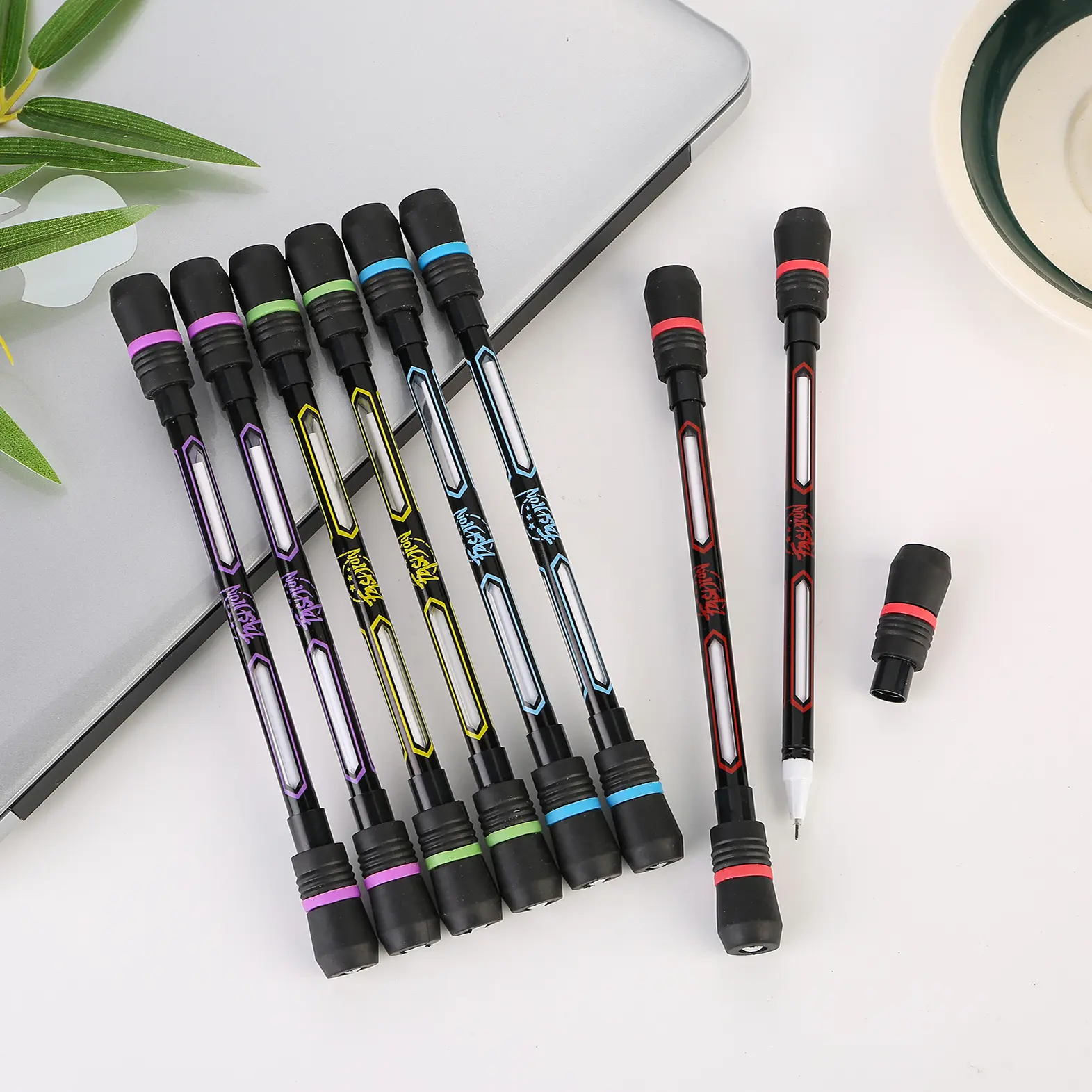 Trendy Best-Selling Spring Pen Special Pen Cool Boys Transfer Pen Personality Decompression Gift Pen Student Stationery
