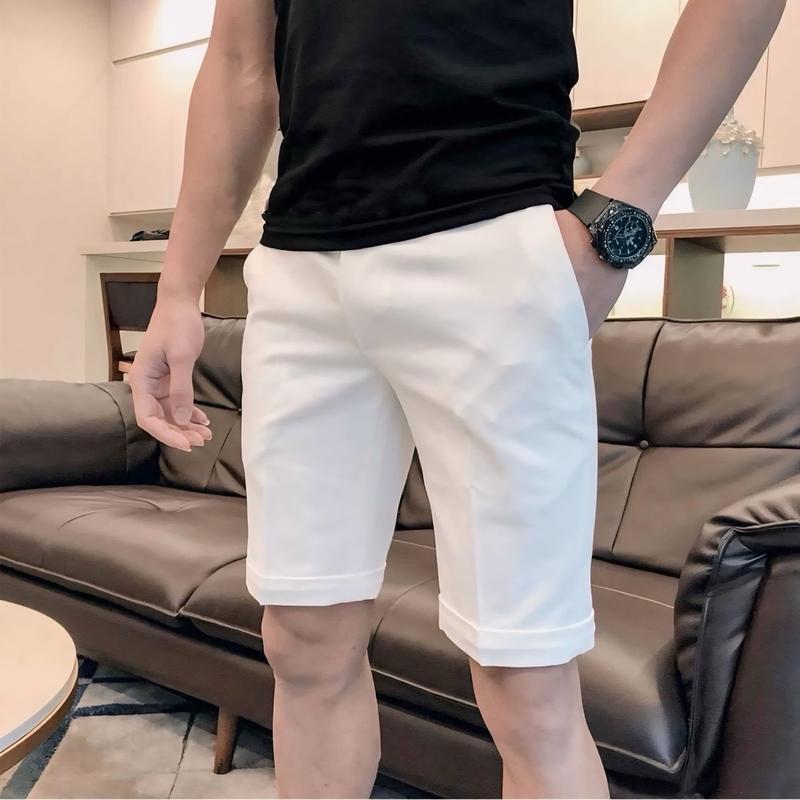 Quần short nam kaki trơn Trắng Đen ( có BIG SIZE ) Menswear