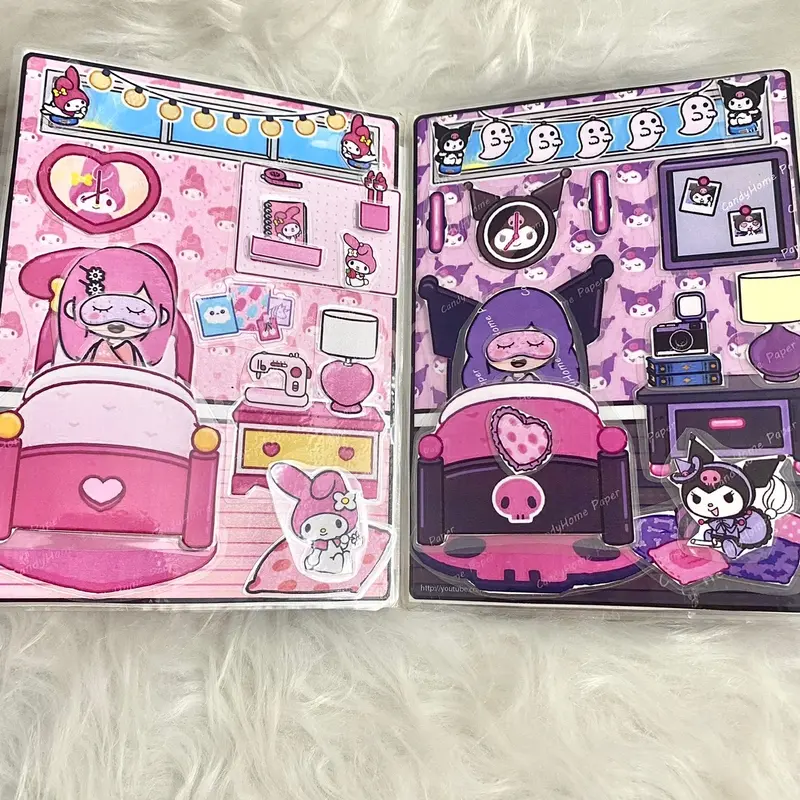 Búp bê giấy kuromi 1
