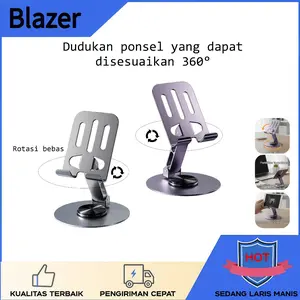 Blazer Metal Phone Holder Portable Desktop Deskhp Stand Holder 360 degree rotation Iron Phone Holder Stand Holdertablet Mobile Phone Deskhp