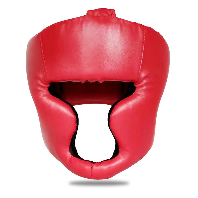 Boxing Helmet Adult Protective Gear Free Combat Head Protector Children's Muay Thai Taekwondo Head Thickening Training Fight Head Cover 2