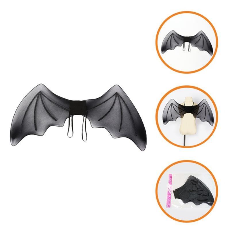 Product Introduction of Đạo Cụ Cosplay Dự Tiệc, Cho Bé Trai, Trang Phục Halloween, Cánh Dơi, Đen, Dành Cho Trẻ Em, Lạ Mắt 15
