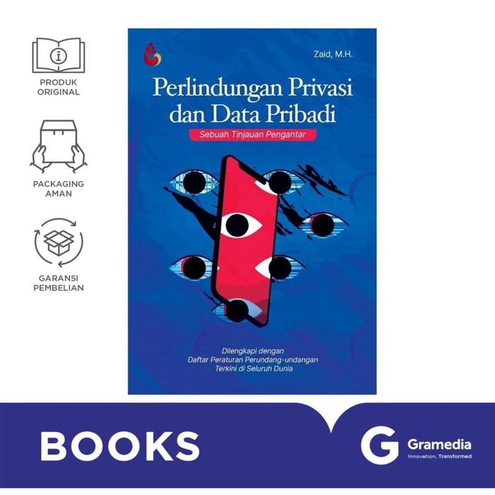 Gambar Gramedia Buku Hukum Perlindungan Privasi dan Data Pribadi (Zaid, M.H.) dari Gramedia Kota Administrasi Jakarta Barat Tokopedia