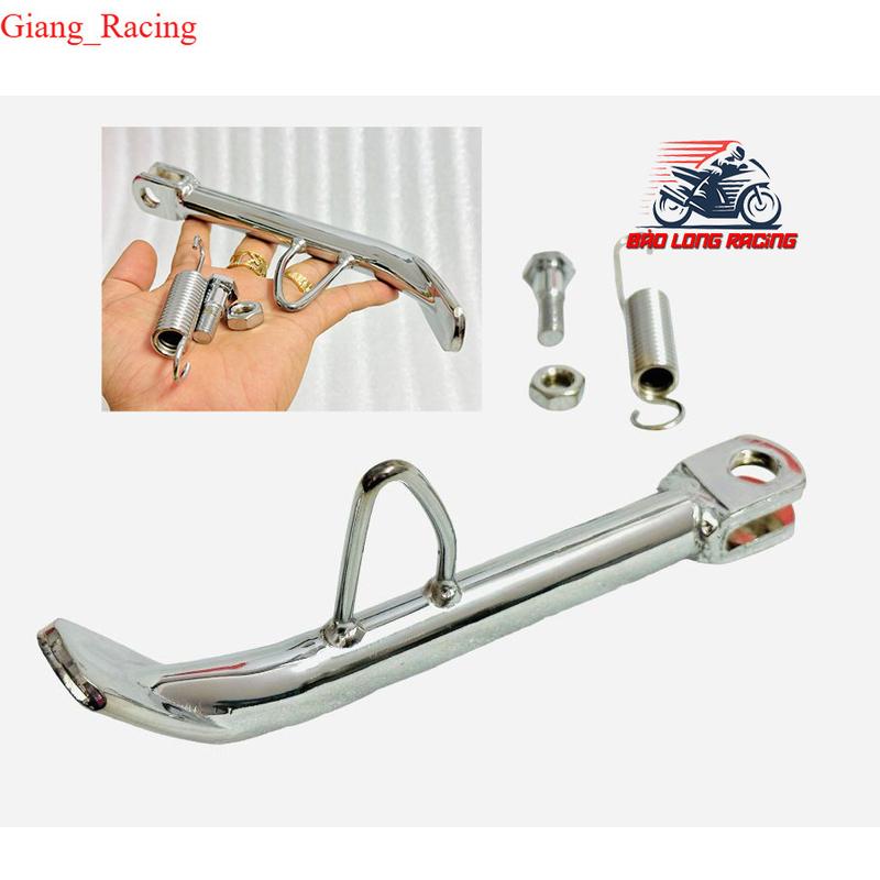 Chân Chống  XIKEN kèm lò xo và ốc gắn xe máy Sirius Wave Dream Exciter Winner Airblade....