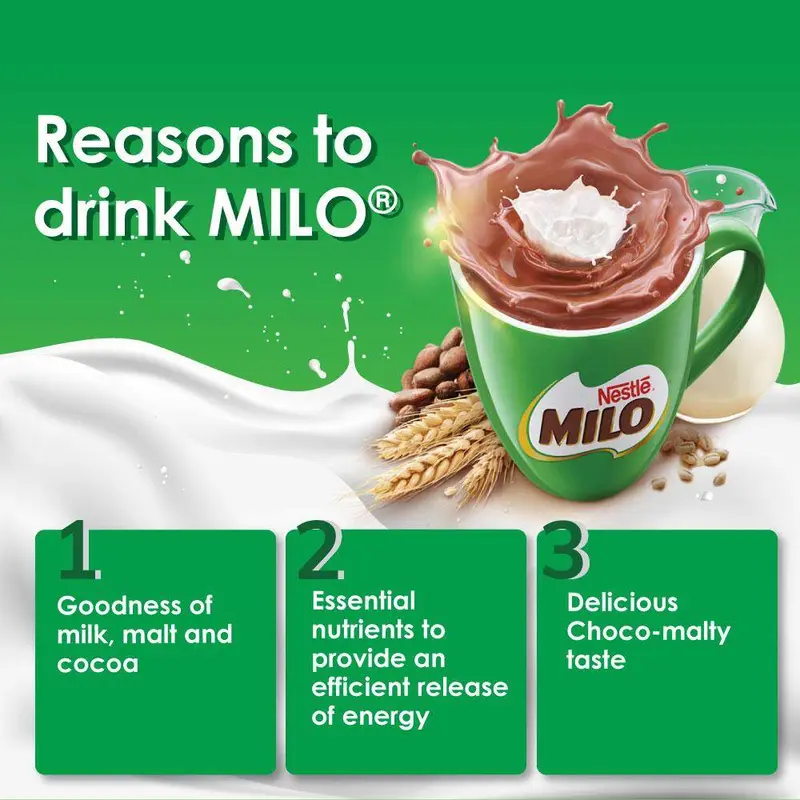 Milo Malaysia ( 400 gram ) Susu 3