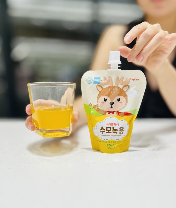 [ 3 Hộp 30 Gói ] - Nước Gạc Hươu Non Hàn Quốc - Hỗ trợ Bé Ăn Ngon, Tăng Sức Đề Kháng Cho Bé Men Vi Sinh 3