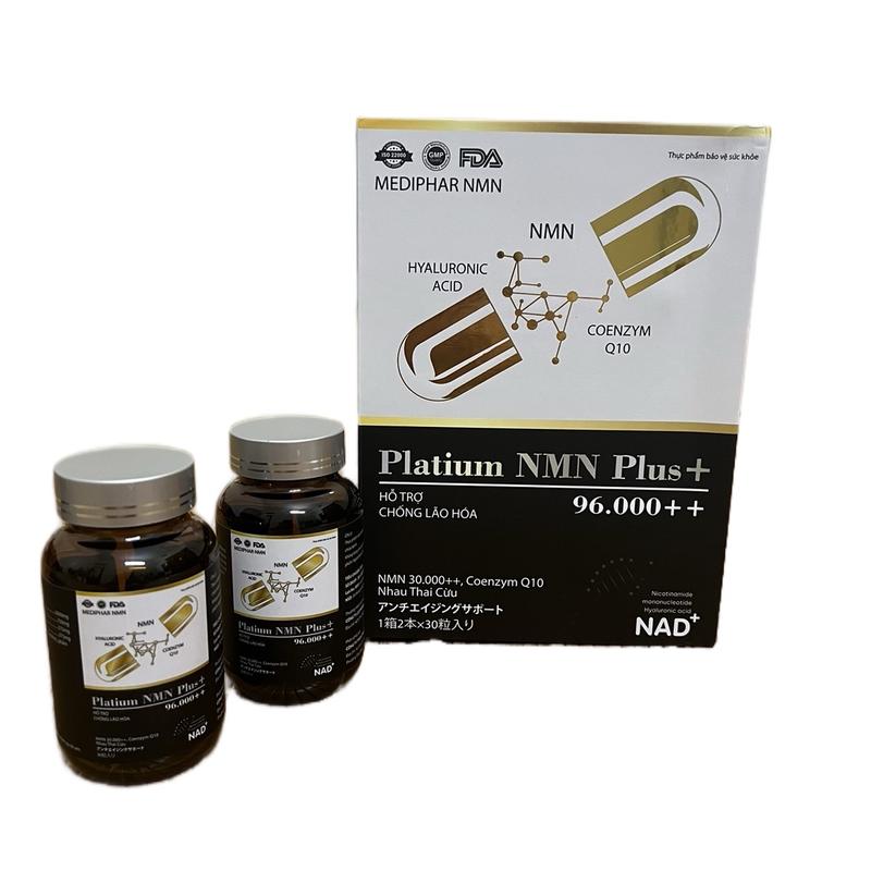 1 Sét 2 Lọ Viên Uống NMN MEDIPHAR 96000++ Mã Mới ( tổng 60 viên) hỗ trợ chăm sóc sắc đẹp