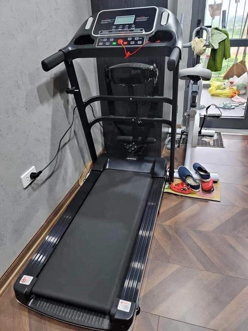 Product Introduction of Máy chạy bộ đa năng A7AB SPORT, kèm đai massage và tạ tay. máy  chạy phd tại nhà Tập Gym đi may chay bo tai nha thể dục 35