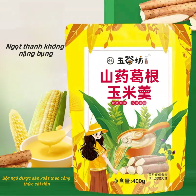 A-Súp Ngô Sắn Dây Dinh Dưỡng Khoai Từ, Bữa Ăn Kiêng Lành Mạnh Bổ Dưỡng Cho Sức Khỏe Gói 400g