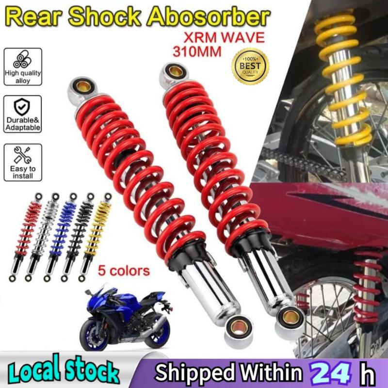 2PCS Motorcycle Rear Shock 310mm Wave 100/110i/125 Xrm 110/125 - TikTok ...