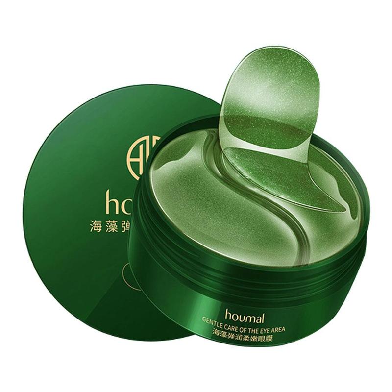 Product Introduction of 24K G60pcs Seaweed Eye Mask Collagen Hydrating Remove Dark Circles For Skincare Starter Face L0G2 Chamomile Moisturizer Hydrate Moisture 26