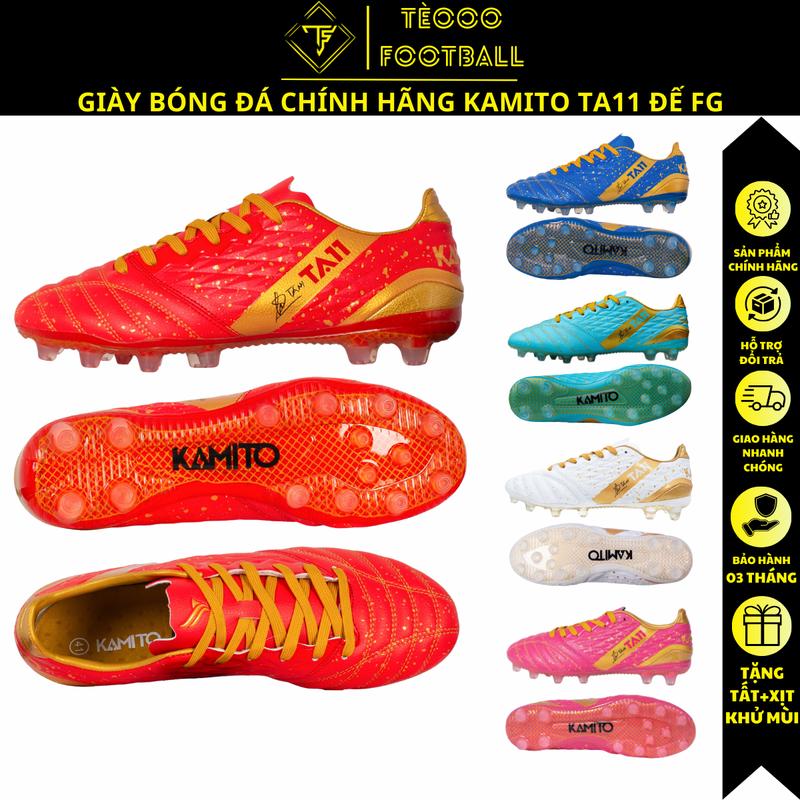  Giày đá bóng chính hãng Kamito TA11 đế FG sân cỏ tự nhiên Sneaker Sport 