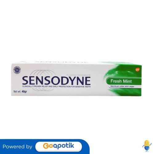 Gambar SENSODYNE FRESHMINT PASTA GIGI 40 GRAM TUBE dari Apotek Lany Farma's by GoA Kab. Jember Tokopedia