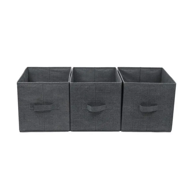 COMBO 3 Hộp Vải Đựng Đồ Đa Năng 38x25x20 Hàng Cao Cấp VNXK - Thùng Đựng Quần Áo Gấp Gọn Có Quai Xách Tiện Lợi hộp để & giá hop  vaidung hop chia