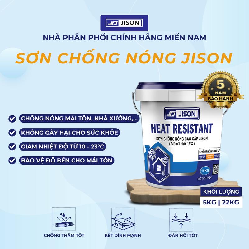 THÙNG 6KG - SƠN CHỐNG NÓNG JISON