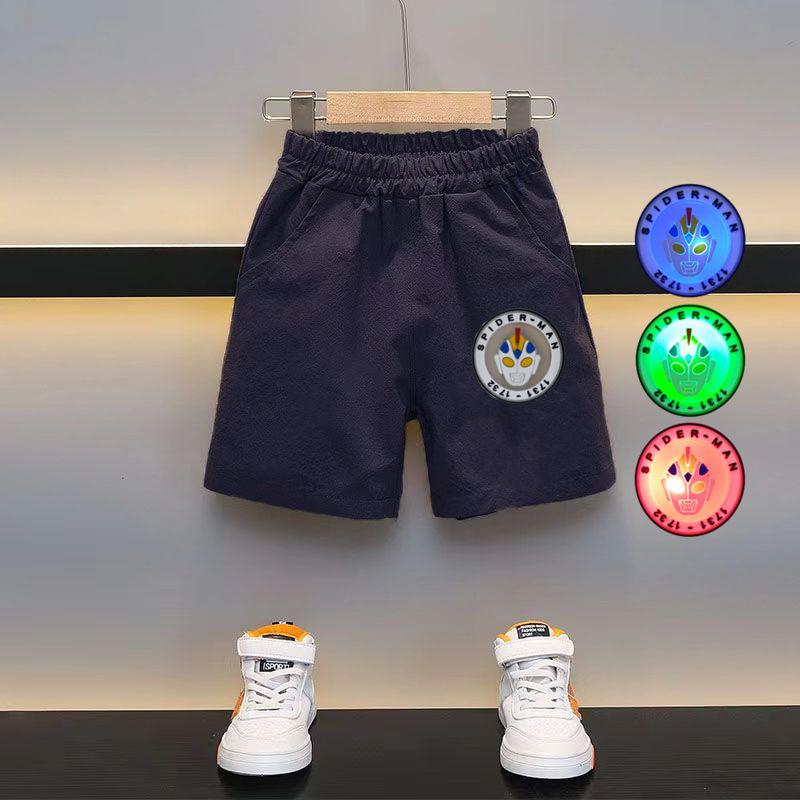 Product Introduction of Boy Han Chinese Clothing Suits Baby Luminous Two-Piece Pants Red CNY New Year Clothes Chinese Style Tang Suit 19