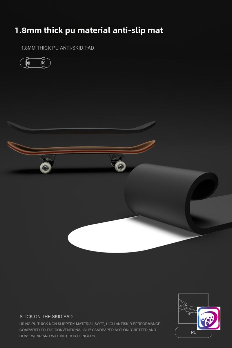 Product Introduction of [4471 People Collection] Professional Finger Skateboard Alloy Bearing Maple Fingertip Double Rocker Beginner's Entry Children's Creative Toy Gift 8