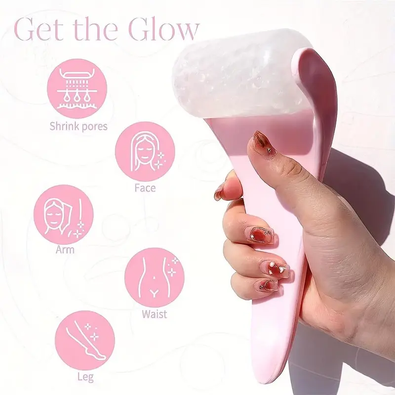 Ice Roller for Face, Manual Face Massager, Ice Beauty Roller, Ice Massager, Facial Care Tools, Skin Care Tools for Women 4