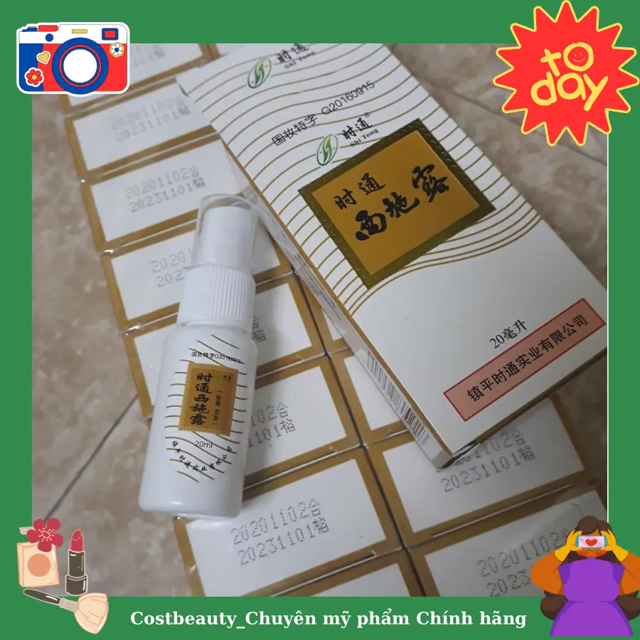 Xịt Khử Mùi Hôi Nách Hôi Chân Khử Mùi Cơ Thể Nội Địa Trung_ Costbeauty