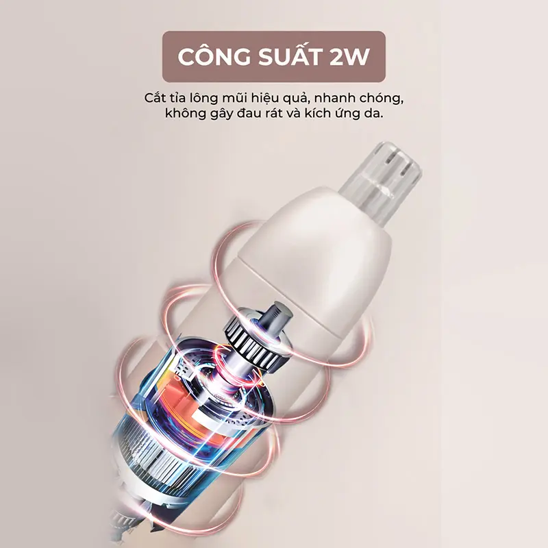 Máy Tỉa Lông Mũi 2 In 1 Magic B-50, bảo hành 12 tháng 3