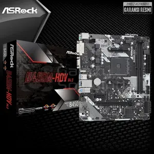Asrock B450M-HDV R4.0 - B450 DDR4 AM4 Motherboard