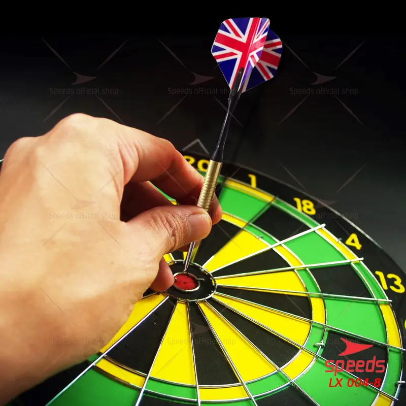 SPEEDS Dart Jarum Pahanan Dart Panah Lempar untuk Dartboard Union Jack Dart Arrow 004-8 6