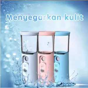 OMFU Nano Spray Perawatan Wajah Mini Mist Sprayer Portable dengan USB Charger - Facial