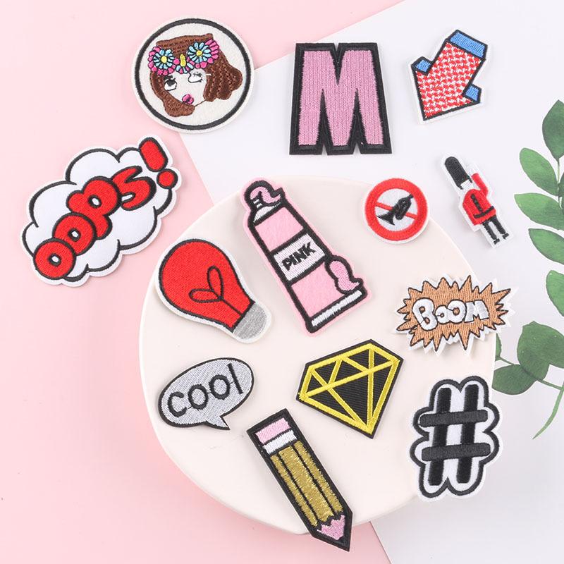 Computer Embroidery Label Badge, Clothing Supplementary Materials Patch Patch Cross -border Supply Patch Embroidery Fragrant Tactical Armband Backpack Hook and Loop Printed Stickers 0