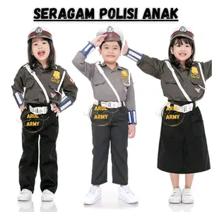COD!! BAJU SERAGAM POLISI ANAK SETELAN ANAK POLISI SERAGAM TK PAUD POCIL POLISI LANTAS ANAK KOSTUM PROFESI KARNAFAL ANAK 17 AGUSTUSAN SERAGAM POLISI ANAK SETELAN POLISI ANAK LENGKAP SERAGAM POLISI LANTAS ANAK PAKET LENGKAP Fashion