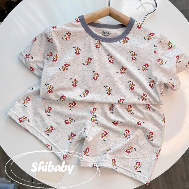 S92-[GUANPIGUO] SÉT QUẦN ÁO MÙA HÈ TENCEL CHO BÉ 2 TỚI 6 TUỔI 3