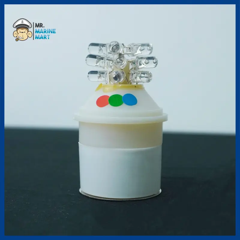 Lampu Torpedo Nelayan Dugong 3 Warna 2 Baterai  (Size L) 2