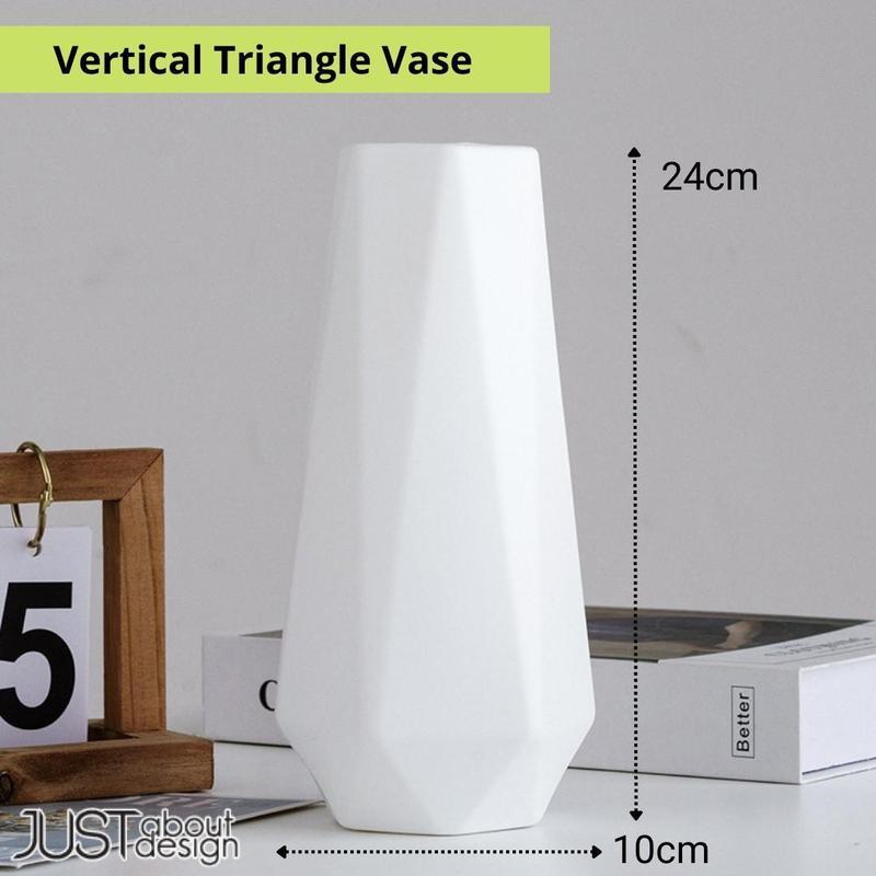 Product Introduction of Stylish Nordic Creative Plastic Vase Designs For Living Room Office Bedroom Dining Table Modern Decoration Flower Vase Untuk Hiasan Ruang Tamu Pejabat 20
