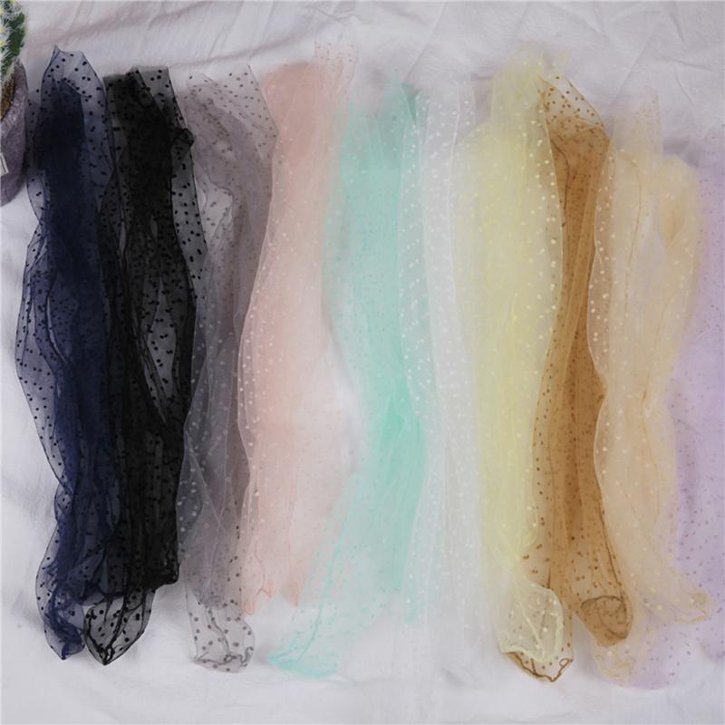 Product Introduction of Tất Ren Chấm Bi, Phong Cách Gợi Cảm, Dành Cho Nữ, Lưới Trong Suốt, Tất Dài Đến Mắt Cá Chân, Siêu Mỏng, Tất Vải Tuyn Công Chúa, 1 Đôi 5