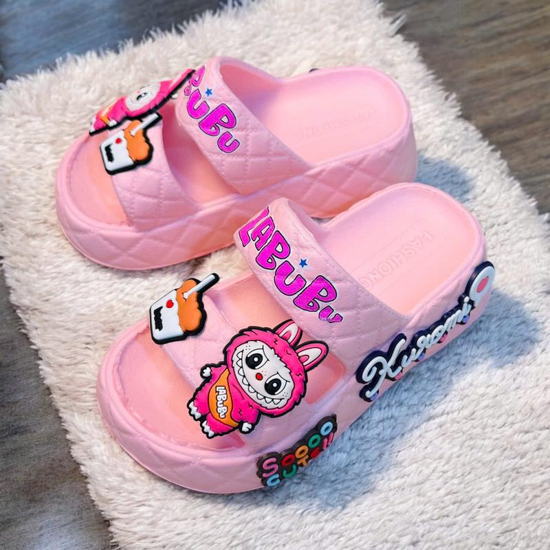 MUA 1 TẶNG 1 Dép bánh mì hoa mai cho bé gái 2 quai siêu nhẹ êm chân bé Sandal Dép Sandal Voi