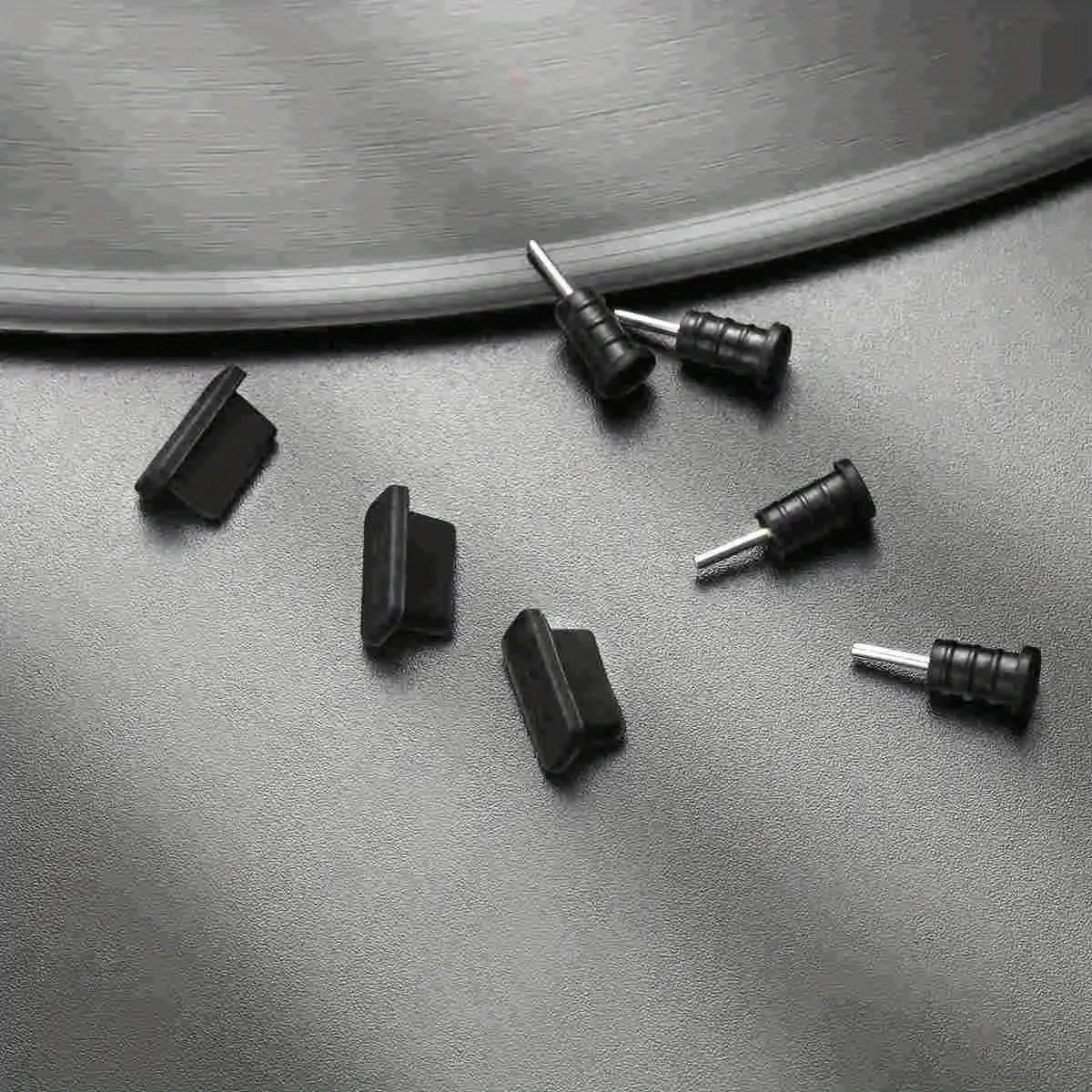 5Set Dust Plug Anti Usb Headphone Phone Silicone Port Jack Earphone Cap Charging Ukcoco Type C Protective Covers Mobile Socket