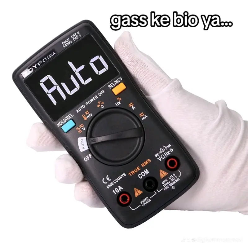 Zoyi ZT102A digital multimeter digital avometer 4