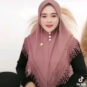 hijab fo frizka renda mewah