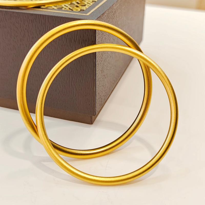 Vòng Tay Vòng Tay Trơn, Di Sản Cổ Xưa, Mạ Vàng Đồng Thau, Phong Cách Cổ Điển Không Phai Màu, Vòng Tay Trơn, Thích Hợp Làm Quà Tặng Nữ vòng  tay Phụ Kiện Kiềng