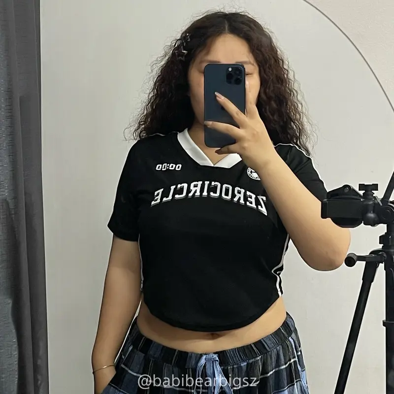 [BABIBEARBIGSZ] ÁO CROPTOP CHẤT TĂM LẠNH BIGSIZE 60-90KG 3