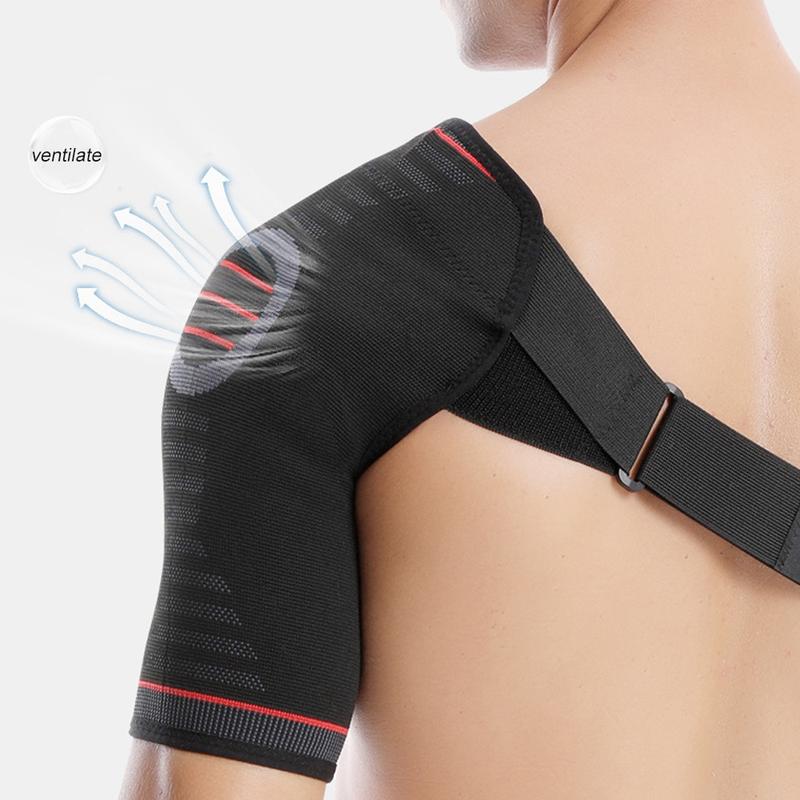 Product Introduction of Buzesty Compression Shoulder Brace | Shoulder with PowerKnit Compression Technology Shoulder Orthopedic Brace for Men & Women Shoulder Support for Basketball Volleyball Workout Running 17