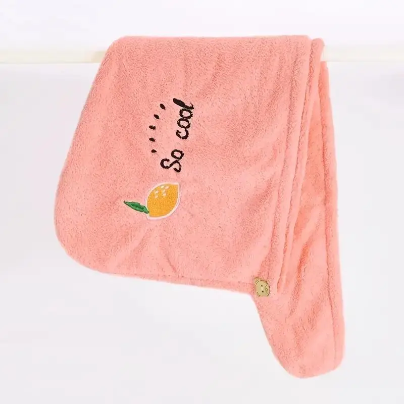 Star & Letter Pattern Hair Towel, Soft Hair Towel Wrap, Hair Towel Cap for Women & Girls, Girly Bedroom Accessories, Boyfriend Gifts 4
