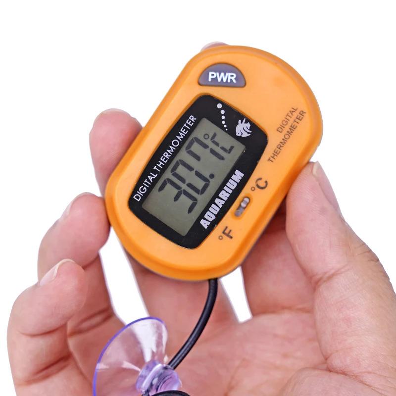 Product Introduction of Fish Tank LCD Digital Aquarium Thermometer Temperature Water Meter Aquarium Temp Detector Fish Alarm Pet Supplies Tool Aquatic 18