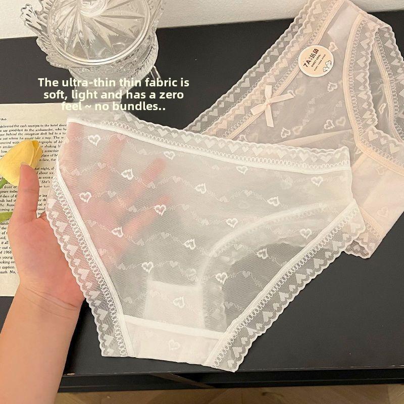 Product Introduction of Low Waist 7A Antibacterial Breathable Soft-lace underwear 1