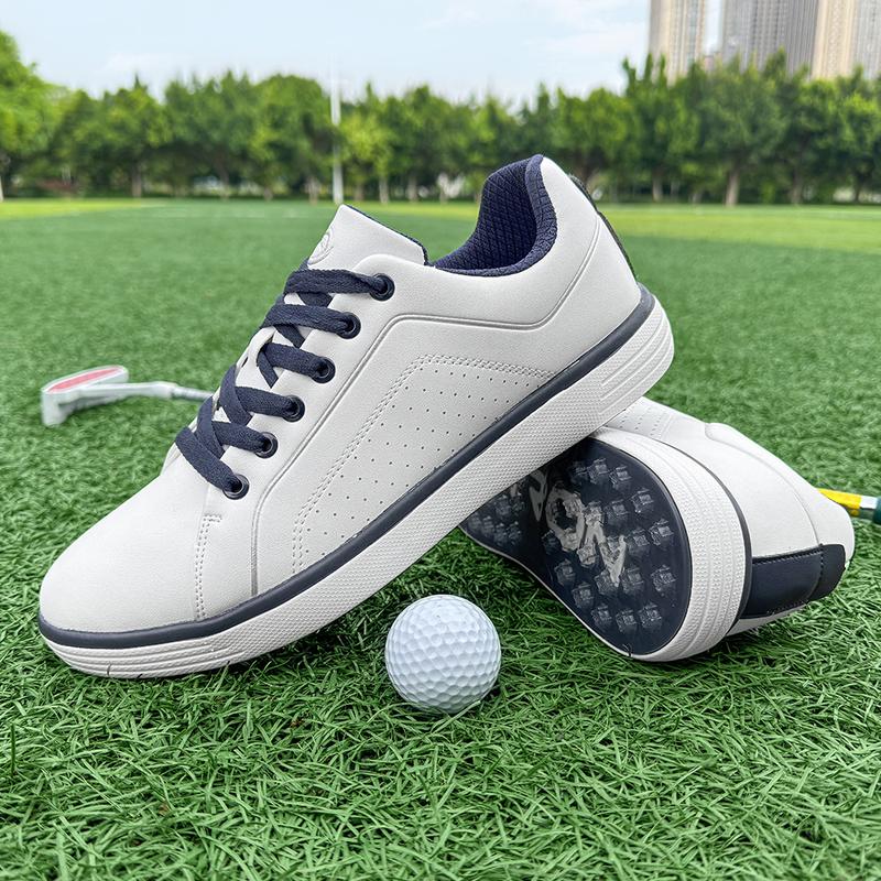 Product Introduction of Couple Golf Shoes Men 2024 Comfortable Non-slip Outdoor Golfer Training Spikeless Casual Leisure Walking Golf Sneakers 14